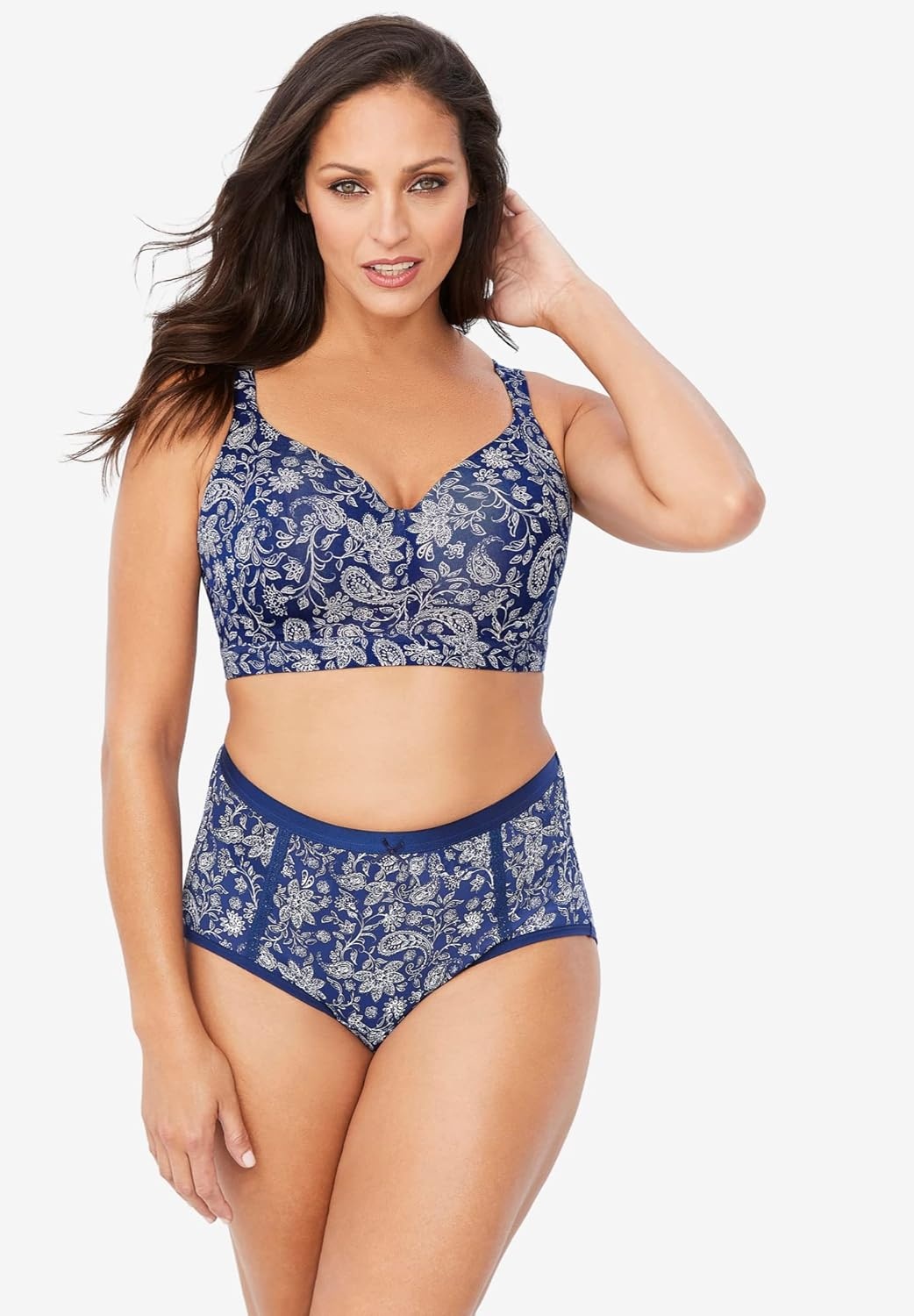 image:imageCatherines Womens Plus Size FullCoverage Smooth NoWire BraToasted Almond
