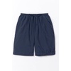 Women’s Plus Size Taslon Cover Up Board Shorts with Built-in Brief(Navy)