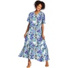 French Blue Floral Animal