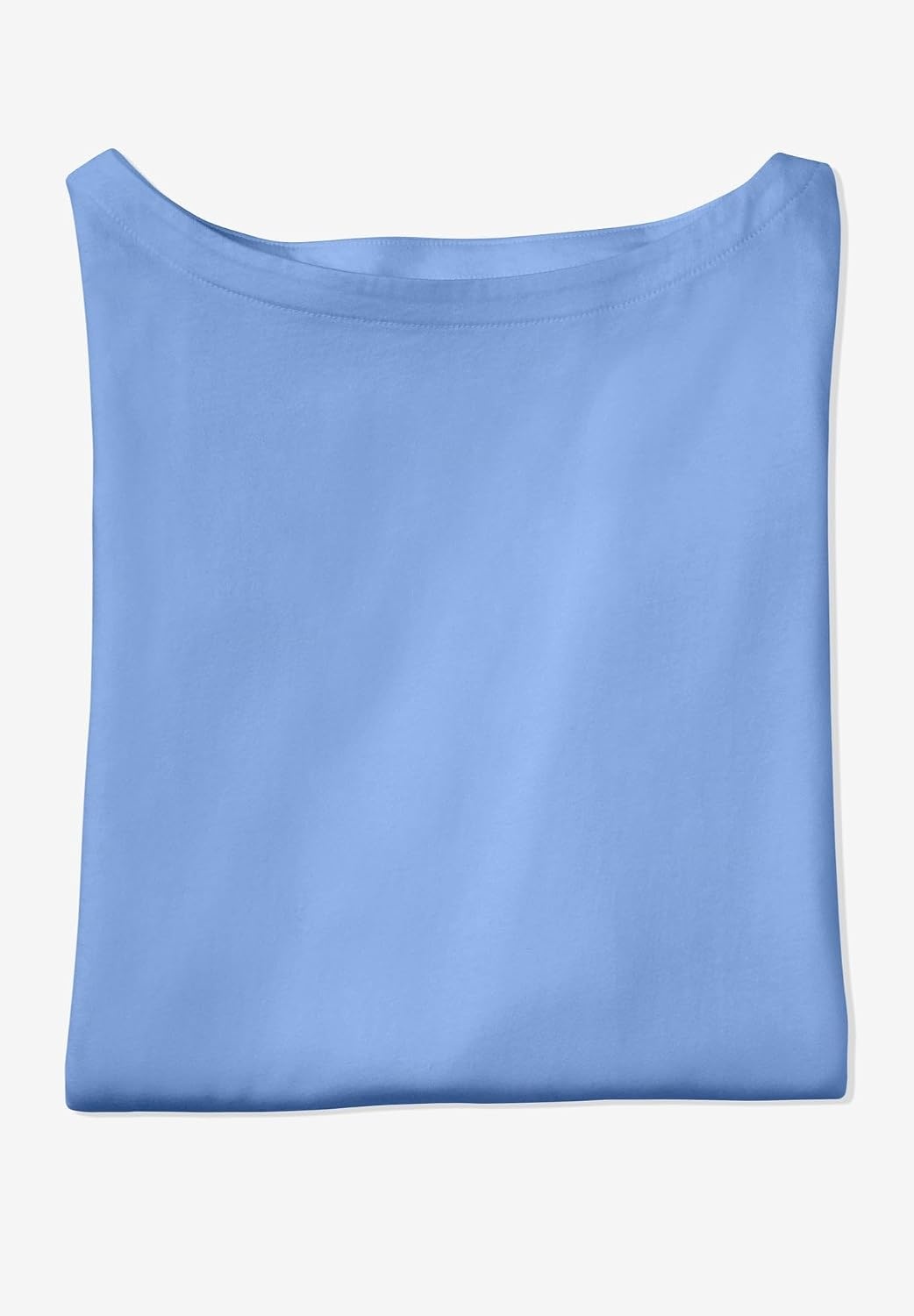 image:imageWoman Within Plus Size Perfect ThreeQuarter Sleeve Boatneck TeeWaterfall