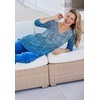 Woman Within Plus Size Watercolor Tunic(Chocolate Leaves)