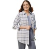 Pale Indigo Plaid