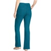 Woman Within Plus Size Petite Stretch Denim Five-Pocket Bootcut Jeans(Deep Teal)