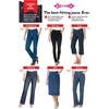 Woman Within Plus Size Petite Stretch Denim Five-Pocket Bootcut Jeans(Deep Teal)